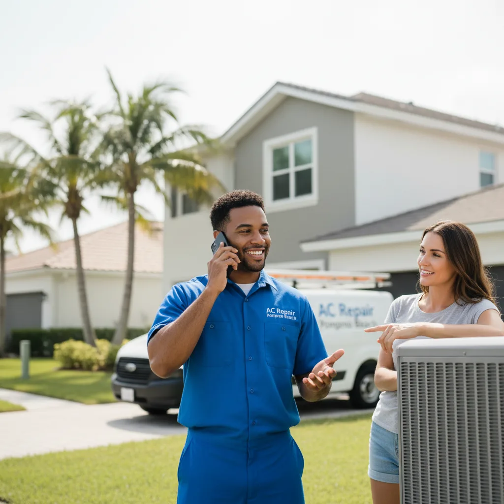 AC Repair Pompano Beach customer support in Brookfield